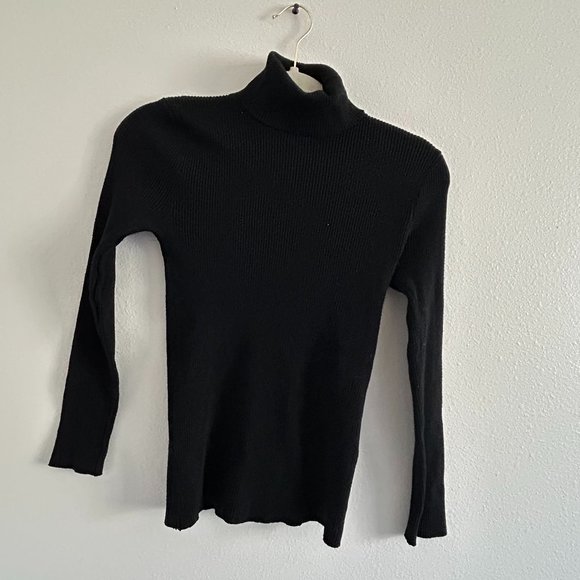 Black turtleneck sweater - Picture 3 of 4